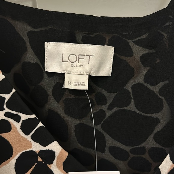 NWT Loft Outlet Animal Print Cami Tank - Picture 3 of 4